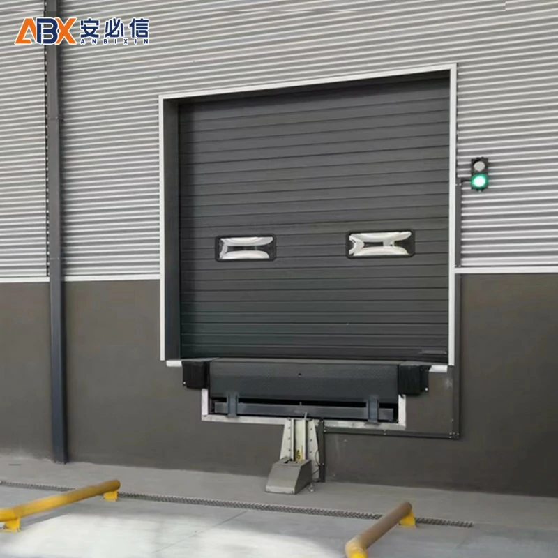 包头铝板滑升门